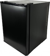 thumbnail of Barkühlschrank GAUKLER für 20 Dosen (330ml) | 1x Tür + LED | 40 Liter, HxBxT 54,5x40,5x44,3cm | +6/+15°C | Schwarz | + CHEFGASTRO Geschirrtuch