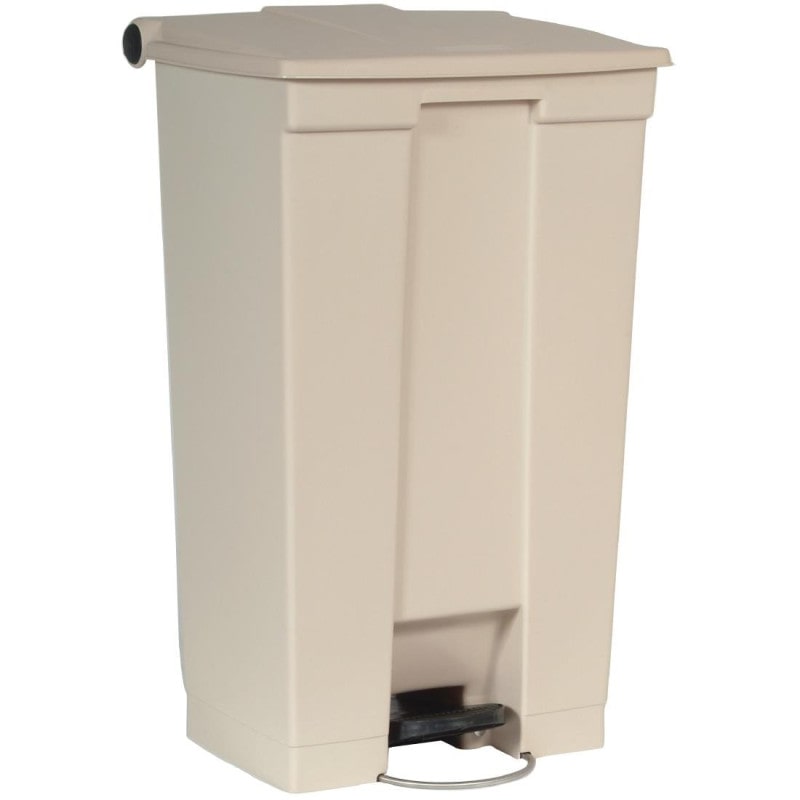 Conteneur à pédale Step-On beige 87L - 500 x 410 x 825 mm - RUBBERMAID