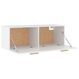 thumbnail of vidaXL Wandschrank Weiß 100x36,5x35 cm Holzwerkstoff