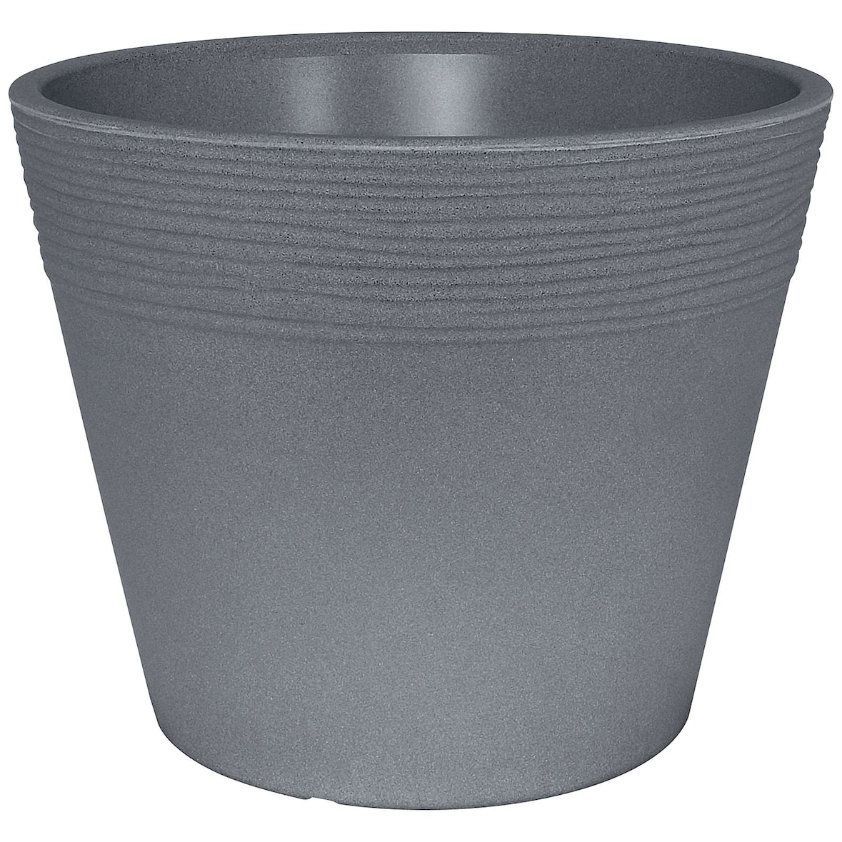 Geli Napoli 30 Pflanzkübel Beton-Optik Hell Kunststoff UV-Beständig Frostfest
