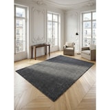 thumbnail of Teppich Schlafzimmer Unifarben Elegant Waschbar Strapazierfähig Wohnzimmer Esszimmer Pflegeleicht Grau 200x290 cm – MAIN von Kadima Design