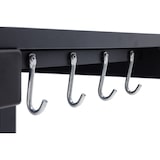 thumbnail of Tarrington House Holzkohlegrill Memphis, Grillfläche 41.7 x 57 cm, Ablagetische, Deckel mit Thermometer, fahrbar, Stahl, schwarz