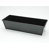 thumbnail of Kastenbackform Karbonbeschichtet Schwarz 300x110x75mm – Antihaft Brot- & Kuchenform, Auflaufform – Robustes Backzubehör 1 Stück