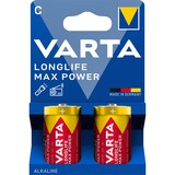 thumbnail of Varta Batterie Alkaline, Baby, C, LR14, 1.5V Longlife Max Power, Retail Blister (2-Pack)