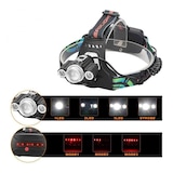 thumbnail of Linterna Frontal Recargable De Cabeza Outdoor 10000lm 3x Xm-l Xml T6 Y Bicicleta