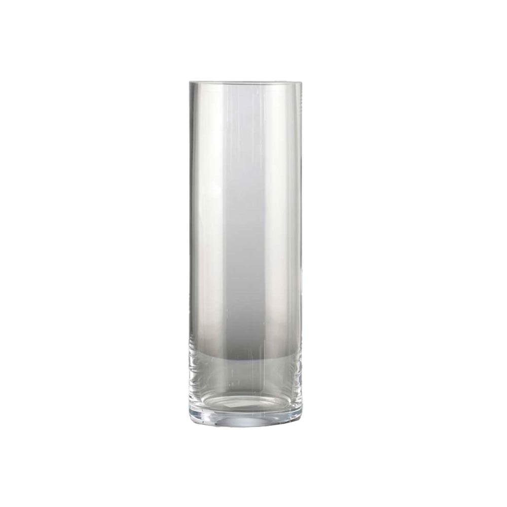 Vase cylindrique 20 cm transparent -  Transparent / Cristal  Verre Lou De Castellane 10.00x0.01 cm