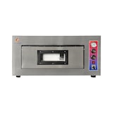 thumbnail of - Horno de Pizza  1 boca Eléctrico 4 pizza x 33 mm con Suelo Cerámico Refractario y Termostato de Calidad | Temperatura max 500°C - 4800 w