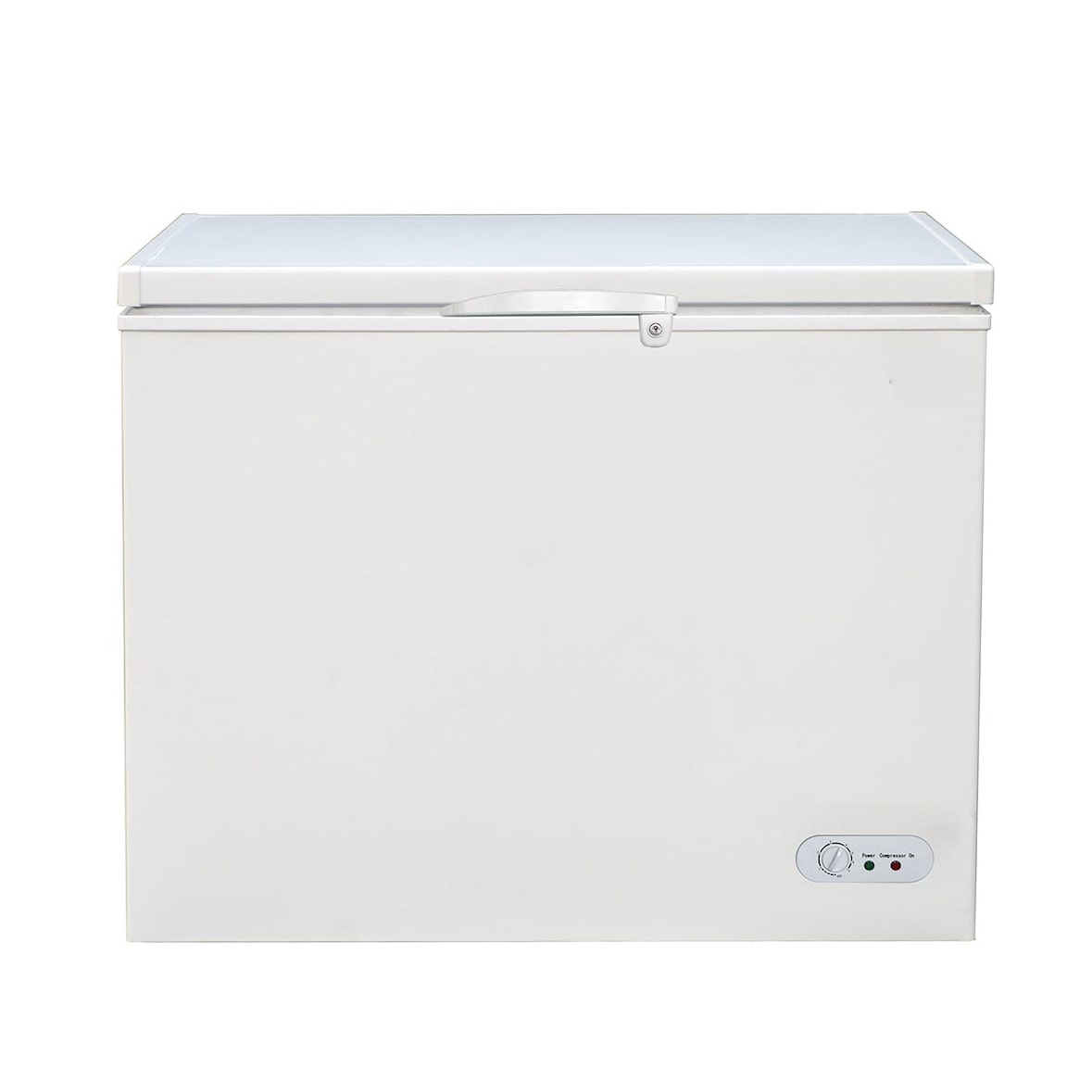 Arcón congelador horizontal, con una puerta abatible, acero, con cerradura, -2°C a -25°C, 1164x560x840 mm, EASYLINE 255L 10082 Vaiotec