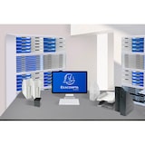 thumbnail of Exacompta 302041D 1x MODULO modulaire ladenbox met 10 gesloten laden voor documenten A4+, Office, grijs-graniet
