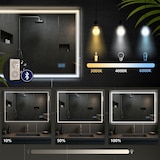 thumbnail of Miroir de Salle de Bain Jaffrey avec Bluetooth 60x80 cm