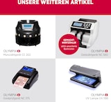 thumbnail of Olympia Geldzähler Stückzähler für sortiertes Zählen Frontlader Prüfung  auf UV und MG