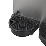 thumbnail of GastroHero Slush Eis Maschine – 2 x 12 Liter Behälter, Edelstahl schwarz, leistungsstark, robust, ideal für Gastronomie, Catering & Events