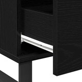 thumbnail of vidaXL Couchtisch Schwarz Eichen-Optik 90 x 50 x 36,5 cm Holzwerkstoff