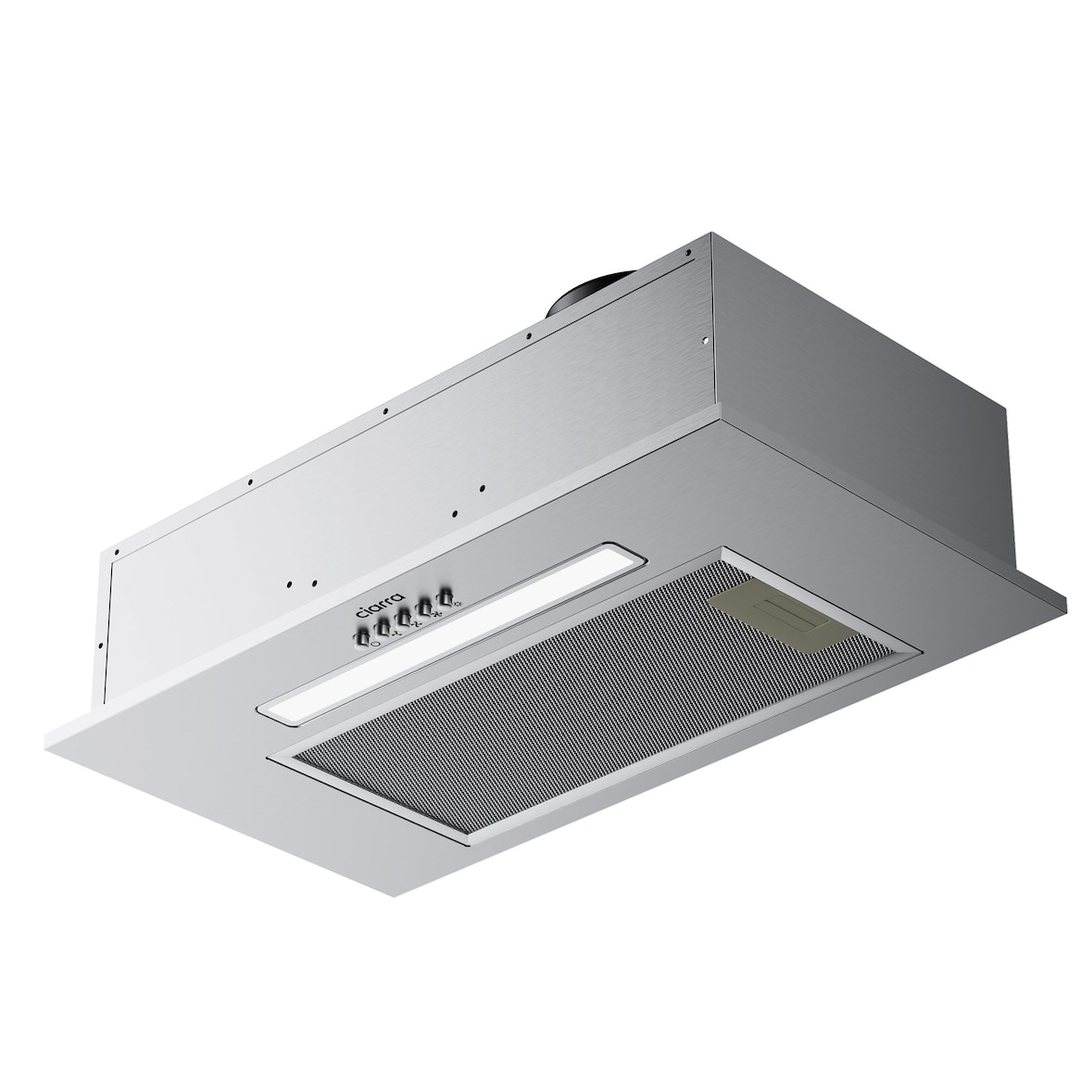 CIARRA inbouw afzuigkap motormodule 52 cm 300 m³/h luchtafvoer inbouw motorkap VMS5913D