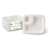 thumbnail of greenbox - platos para salsa de caña de azúcar 16,5 x 19 cm, rectangulares, 125 piezas.