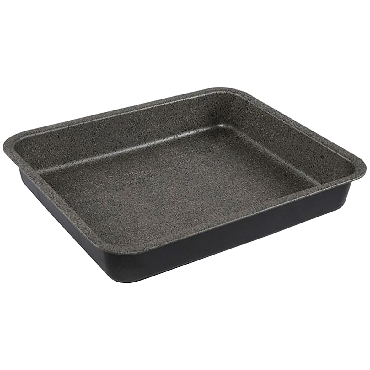 Bandeja de aluminio antiadherente Happy Stone para hornear, 35 x 27 x 3 cm