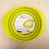 thumbnail of Colador de pasta de silicona plegable (1 pieza) Sivita, 26 cm x 20 cm x 12 cm, verde