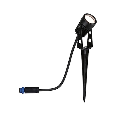 Paulmann Plug & Shine Projecteur de jardin LED Blanc chaud Spot individuel  IP65 3000K 2W   Noir 94374