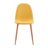 thumbnail of Pack 2 Sillas de Comedor Amarillo Lino Nuova 91x51x44cm Thinia Home