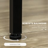 thumbnail of Bartisch Set 110x50x90 cm mit 4 Barhockern Industrystil Braun+Schwarz, platzsparend mit Fußstütze, Metallgestell und MDF Tischplatte