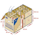thumbnail of Profi-Transport- und Umzugsset für 64 Gläser 14 tlg.