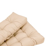 thumbnail of Lot coussins extérieur pour palette beige 120x80 Imperméables Anti-UV DECOARTS