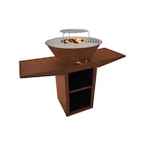 thumbnail of PURLINE Cortenstahl-Grill mit 60 cm Grillplatte EFP57CO