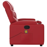 thumbnail of vidaXL Massagesessel Rot Kunstleder