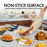thumbnail of Batterie de cuisine 15 pièces avec revêtement en granit et manche en Bois Noir  beige HGWDBEJ15-BEI usage non-intensif Herzberg