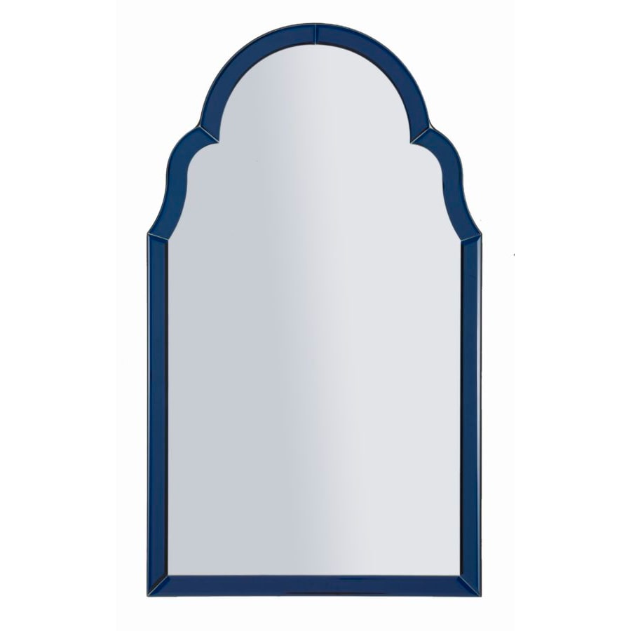 Mauro Ferretti - specchio da muro tangeri blu cm 47x1x80 (misura specchio cm 41x74) - 06614700B3