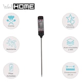 thumbnail of WellHome - Termómetro digital para Carne en acero inoxidable 24cm