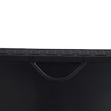 thumbnail of METRO PROFESSIONAL Gastro Tisch Balsario, Alu/PE-Rattan, 130 x 90 cm, rechteckig, schwarz