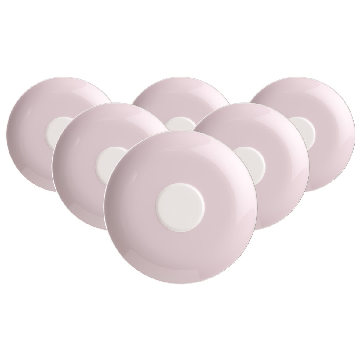 Villeroy & Boch Rose Garden Cappuccinountertasse ø 17,4 cm 6er Set