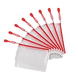 thumbnail of DJOIS by Tarifold confezione da 8 buste in PVC con zip A6, rosso