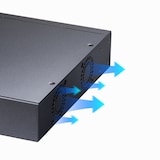 thumbnail of CUDY GS1020PS2 16-Port Gigabit PoE+ Switch 2 Gigabit SFP Ports 200W