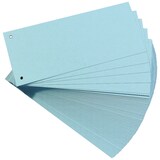 thumbnail of 40 x FALKEN Trennstreifen Aktenfahne Karton 105 x 240 mm Blau