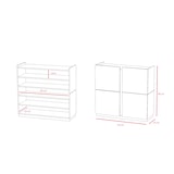 thumbnail of Zapatero HERDASA modelo 516 de la colección NEW YORK, en color grafito y detalle nogal.