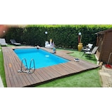 thumbnail of Prato Artificiale altezza 20 mm 1x10mt Erba Sintetica 4 Sfumature Finta Manto erboso giardino 10mq