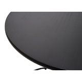 thumbnail of 2er-Set Sitzhocker und Beistelltisch HWC-K48, Kaffeetisch Tisch Hocker, MVG-zertifiziert MDF Metall Kunstleder ~ schwarz