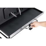 thumbnail of Tarrington House Houtskoolbarbecue Memphis XL, staal, 153 x 71 x 136 cm, met opklapbare zijtafels, deksel met thermometer, 2 wielen, zwart