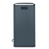 thumbnail of Les Collectors N°906 Pattumiera a pedale da 60 L, 2 scomparti 30 L, Cestini estraibili, Raccolta differenziata, Chiusura silenziosa,Blu-grigio