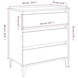 thumbnail of Helloshop26 - Buffet Sideboard Kommode Kleiderschrank Aufbewahrungsmöbel Organizer für Küche Wohnzimmer Lounge 60 x 35 x 70 cm 02_0035983
