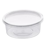 thumbnail of FHC - 500Pcs - Pot Deli rond PET transparent avec couvercle rentrant - H38mm 200ml