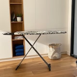 thumbnail of Kitchen Move Bügelbrett mit Bügeleisenablage TIFFANY 130x47cm Aluminium Schwarz