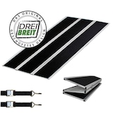 thumbnail of DREIBREIT by TRUTZHOLM Alu Auffahrrampe 175 cm 2-fach klappbar Tragkraft 1020 kg beschichtet Rampe