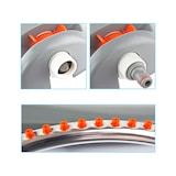 thumbnail of Bradas Rechteck Flächenregner WL-Z24 Viereckregner 334qm Rasensprenger Sprinkler