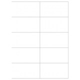 thumbnail of Wasserlösliche Etiketten 105,0 x 57,0 mm(Anzahl Bögen /VPE: 600)