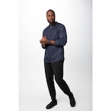 thumbnail of Chef Works® Kochjacke NEPAL Flex Serie nachhaltig, Reissverschluss, Cool Vent™, Graublau, Größe S