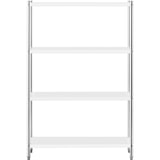 thumbnail of Royal Catering - Royal Catering RCER-12040 Étagère en INOX À Poser De Cuisine Professionnelle 4 Niveaux (Dimensions : 120 x 40 x 180 cm, Nombre de
