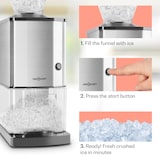 thumbnail of Icebreaker Ice Crusher 15kg/h 3,5Liter Eisbehälter Silber